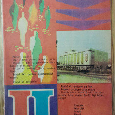 1986, Reclama Magazin UNIREA 24 x 16 cm BUCURESTI comunism comert socialist