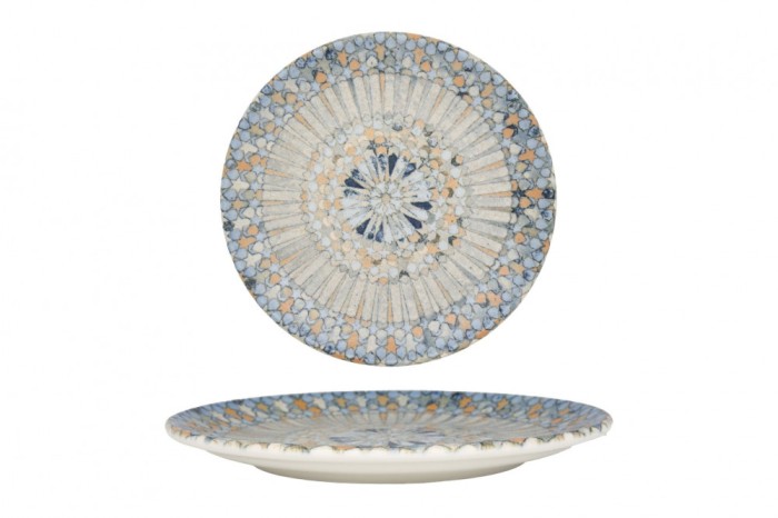 Bonna Farfurie pentru Desert - Luca Mosaic - Por&Aring;&pound;elan - 19 cm - set de 6