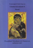 Carte Poezii Protosinghel Chiril Zagrean Ganduri de Monah Volumul 2 Religioase Romana Brosata Romana Buna