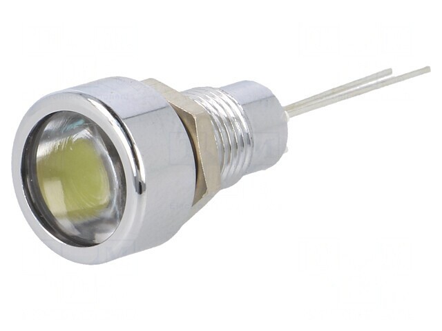 Lampă LED Galbenă &Oslash;8,2mm IP67 pentru PCB