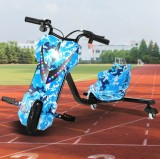 Scuter Electric Drift 3 Roti Copii AVEX, 250W, LED, Bluetooth, 20km/h, Autonomie 20km, 36V, Scaun Reglabil, &lt;50kg