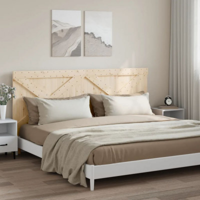 vidaXL Tăblie de pat, 200x104 cm, lemn masiv de pin foto