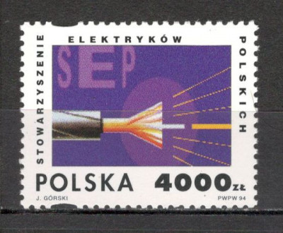 Polonia.1994 75 ani asociatiile electrice MP.286 foto