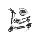 Trotinetă pliabilă pentru copii și adulți Kruzzel Hyperion W 26141, pentru oraș, p&acirc;nă la 100 kg, roți de 200 mm