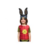 Costum carnaval iepuras Bing pentru copii, marime 92/104cm