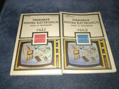 C GAZDARU - INDRUMAR PENTRU ELECTRONISTI RADIO SI TELEVIZIUNE 2 VOL foto