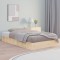 vidaXL Cadru de pat Single 3FT, 90x190 cm, lemn masiv
