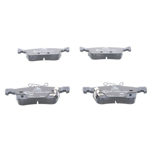 Placute frana Honda Civic X Liftback (Fc, Civic X Sedan (Fc ), punte spate, cu indicator uzura acustic, ATE