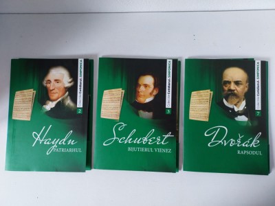 Lot 3 CD: Haydn, Schubert, Dvorak, Colectiile Cotidianul Simfonica nr 2, 3, 7 foto