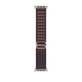 Curea THD Alpine Loop, compatibila Apple Watch Ultra2 49 mm, Apple Watch 45 mm seria 9, Apple Watch SE 44 mm, marime universala, culoarea Indigo