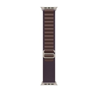 Curea THD Alpine Loop, compatibila Apple Watch Ultra2 49 mm, Apple Watch 45 mm seria 9, Apple Watch SE 44 mm, marime universala, culoarea Indigo foto