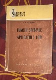 Functii speciale si aplicatiile lor / N. N. Lebedev