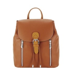 Rucsac de dama mediu, FloraCo Paris, H6735 18 Maro cognac