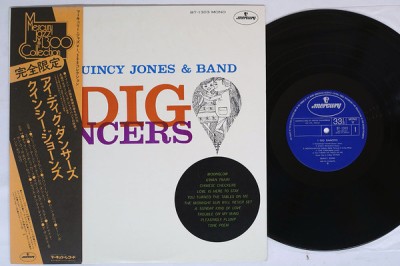 Vinil LP # &amp;quot;Japan Press&amp;quot; Quincy Jones &amp;amp; Band &amp;ndash; I Dig Dancers (EX) foto