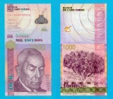 Insula Capului Verde 1.000 Escudos 2007 &quot;Dragonier&quot; UNC seria HA132392 p70