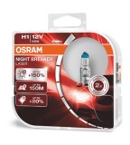 SET 2 BECURI 12V H1 55 W NIGHT BREAKER LASER NEXTGEN +150% OSRAM