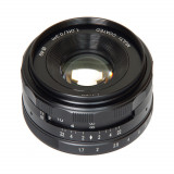 Obiectiv manual Meike 35mm F1.7 pentru Canon EF-M DESIGILAT
