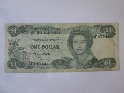 Bahamas 1 Dollar 1984 foto