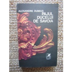 Alexandre Dumas - Pajul ducelui de Savoia