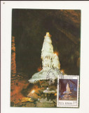 CA9 -Carte Postala- Pestera Bulba, Jud Mehedinti ,circulata 1984