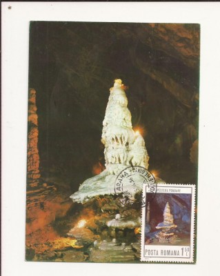 CA9 -Carte Postala- Pestera Bulba, Jud Mehedinti ,circulata 1984 foto