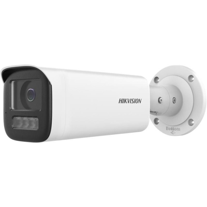 Camera de supraveghere IP Bullet 4MP Hikvision, lentila 4mm, PoE, Microfon, Dual Light 60m - DS-2CD1B43G2-LIUF(4MM) SafetyGuard Surveillance