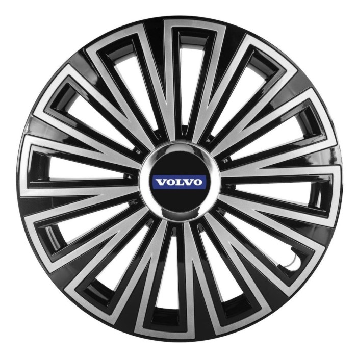 Set 4 Capace Roti, potrivite jantelor de R15, pentru Volvo, model sunset