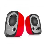 BOXE EDIFIER 2.0, RMS: 4W (2 x 2W), bass reflex port, USB power, red, &quot;R12U-RD&quot; (timbru verde 0.8 lei)