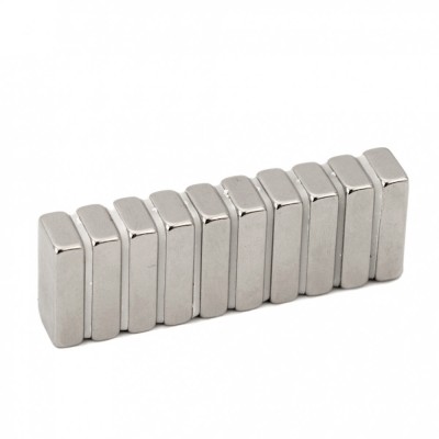 Magnet neodim bloc 20mm x 10mm x 5mm - set de 10 bucati foto