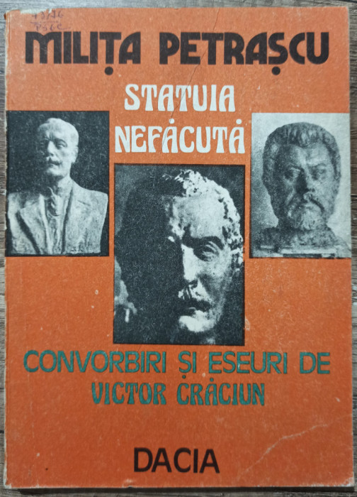 Milita Petrascu, statuia nefacuta - Victor Craciun