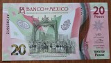 20 pesos 2021, Mexic, polimer