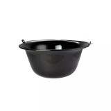 Ceaun Emailat, Negru pentru Gulas, 11 Litri Handy KitchenServ, Perfect Home