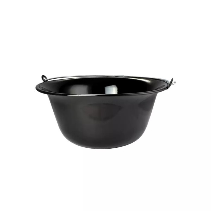 Ceaun Emailat, Negru pentru Gulas, 11 Litri Handy KitchenServ