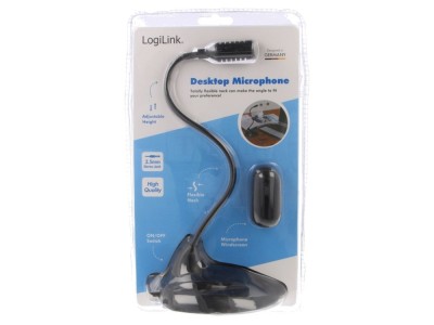 Microfon Jack 3.5mm 1,7m foto