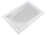 Grilaj de ventilație alb - Dimensiuni: 248x174x24mm