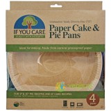 Forme de Copt Rotunde pentru Tarte din Hartie Nealbita fara Clor 4buc