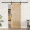 Ușă glisantă cu set de accesorii 78x202 cm Lemn masiv de pin