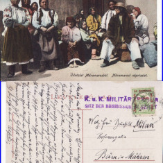 Maramures -tipuri - port popular-militara, razboi, WWI, WK1