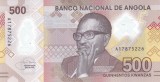 Bancnota Angola 500 Kwanzas 2020 - PNew UNC ( polimer )