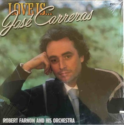 Vinil LP Jos&amp;eacute; Carreras &amp;ndash; Love Is... (VG++) foto
