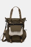 Desigual rucsac BASIC MODULAR DISCOV culoarea verde, mare, uni, 25WAKY10