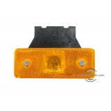 4 LED Indicator luminos lateral remorca Camion Reflector galben 24v