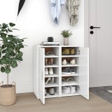 vidaXL Pantofare, 2 buc., alb, 32x35x70 cm, PAL