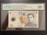 Romania 20 lei 2025 pick 119Ac grad 68 pmg