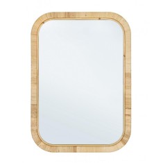 Oglinda perete ratan natur Hakima 50x2x70 cm