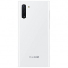 Husa Samsung Galaxy Note 10 N970 / Samsung Galaxy Note 10 5G N971, LED Cover, Alba EF-KN970CWEGWW