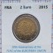 Franta 2 euro 2015 UNC - 30 EU Flag - km 2192 - cartonas personalizat - D25501