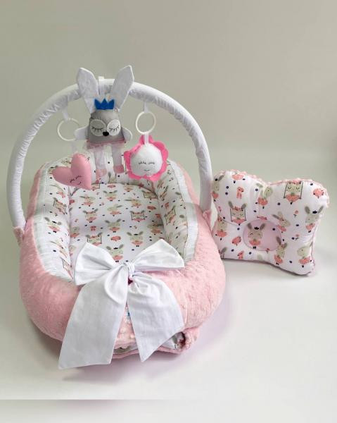Babynest Plush MyKids 0114 Bunny Pink GreatGoods Plaything