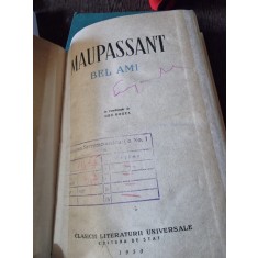 Bel Ami - Maupassant in romaneste de Geo Bogza