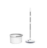 Mop Rotativ Dreamramp, Auto-Spălare, 2 Rezerve, Curăță Plinte &amp; Colțuri, Compartimente Apă Curată &amp; Murdară, Robinet de Scurgere